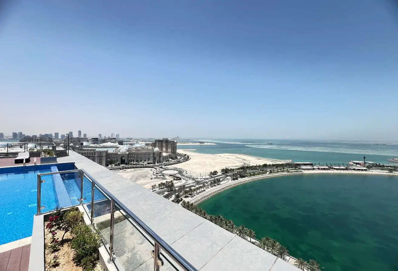 BRAND NEW 2-Bedroom apartment Fully Furnished, for rent in Lusail MARINA