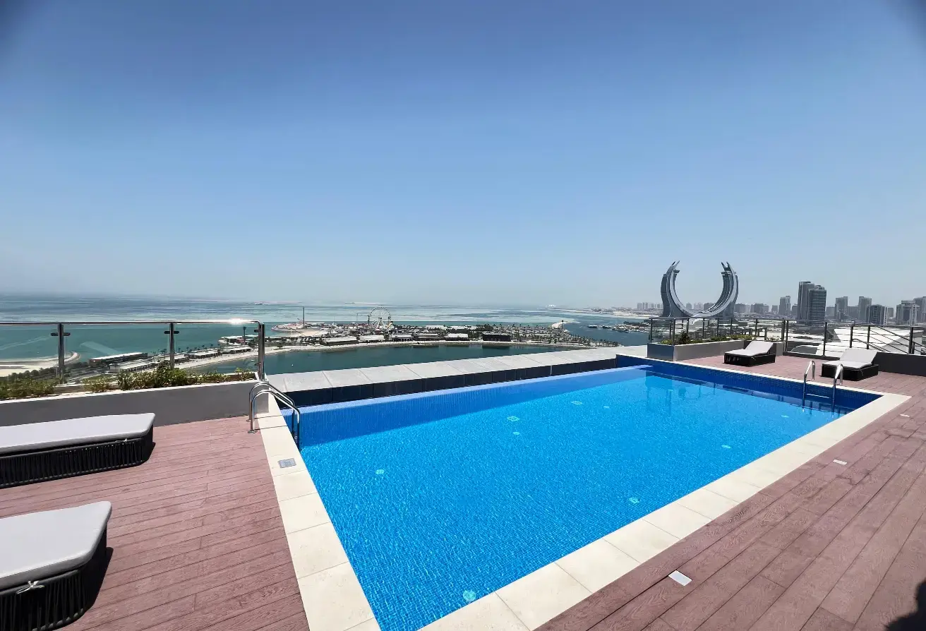BRAND NEW 2-Bedroom apartment Fully Furnished, for rent in Lusail MARINA