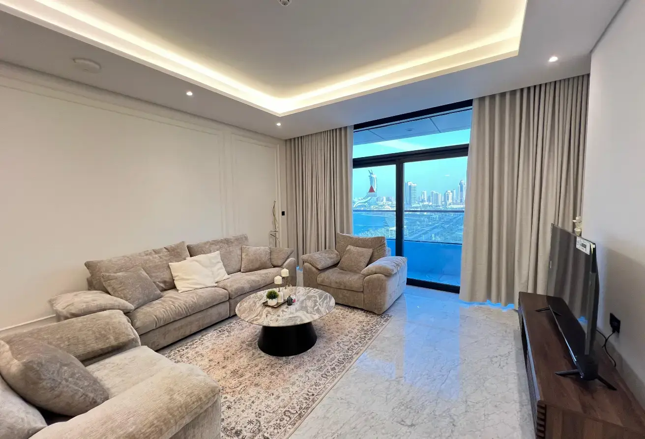 BRAND NEW 2-Bedroom apartment Fully Furnished, for rent in Lusail MARINA