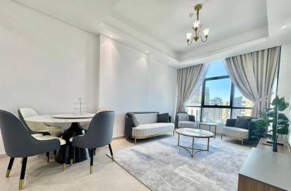 Well-Located, Full Furnished Apartment on Rent, 2BR in Murano Tower, Lusail